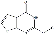 2-(chloromethyl)-3H,4H-thieno[2,3-d]pyrimidin-4-one 结构式