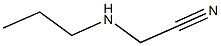 2-(propylamino)acetonitrile Structure