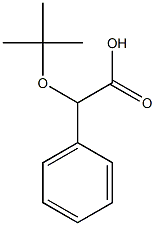 2-(tert-butoxy)-2-phenylacetic acid 化学構造式