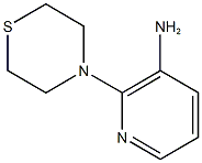 2-(thiomorpholin-4-yl)pyridin-3-amine 结构式