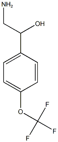 2-amino-1-[4-(trifluoromethoxy)phenyl]ethan-1-ol Structure