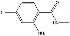 2-amino-4-chloro-N-methylbenzamide Struktur