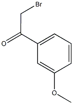 2-bromo-1-(3-methoxyphenyl)ethan-1-one 结构式