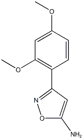 3-(2,4-dimethoxyphenyl)-1,2-oxazol-5-amine|