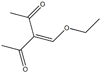 3-(ethoxymethylidene)pentane-2,4-dione 化学構造式