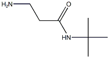 3-amino-N-(tert-butyl)propanamide,,结构式