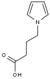 4-(1H-pyrrol-1-yl)butanoic acid Struktur
