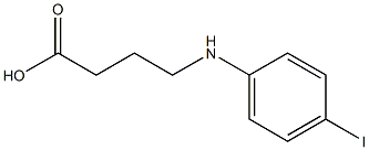  4-[(4-iodophenyl)amino]butanoic acid