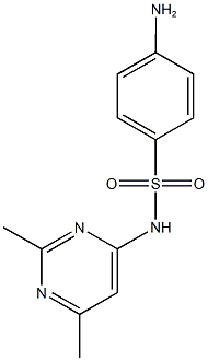 4-amino-N-(2,6-dimethylpyrimidin-4-yl)benzene-1-sulfonamide