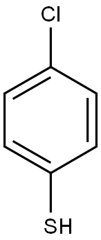 4-chlorobenzene-1-thiol,,结构式
