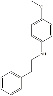 4-methoxy-N-(2-phenylethyl)aniline Structure