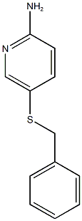 5-(benzylsulfanyl)pyridin-2-amine Structure