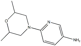 6-(2,6-dimethylmorpholin-4-yl)pyridin-3-amine