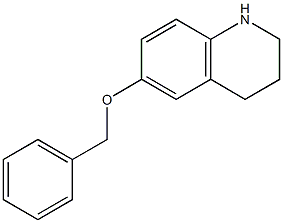6-(benzyloxy)-1,2,3,4-tetrahydroquinoline Structure