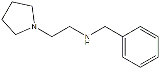 benzyl[2-(pyrrolidin-1-yl)ethyl]amine 结构式