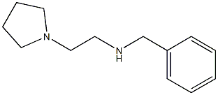 benzyl[2-(pyrrolidin-1-yl)ethyl]amine,,结构式