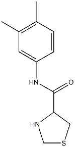 N-(3,4-dimethylphenyl)-1,3-thiazolidine-4-carboxamide