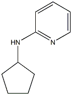 N-cyclopentylpyridin-2-amine,,结构式