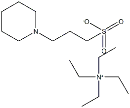 Tetraethylammonium 3-(piperidin-1-yl)propane-1-sulfonate Structure