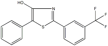  4-Hydroxy-5-phenyl-2-[3-(trifluoromethyl)phenyl]-1,3-thiazole