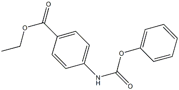 ETHYL 4-[(PHENOXYCARBONYL)AMINO]BENZOATE,,结构式