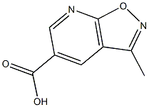 3-METHYLISOXAZOLO[5,4-B]PYRIDINE-5-CARBOXYLIC ACID Structure