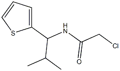 2-CHLORO-N-(2-METHYL-1-THIEN-2-YLPROPYL)ACETAMIDE,,结构式