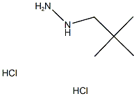 NEOPENTYLHYDRAZINE DIHYDROCHLORIDE Structure