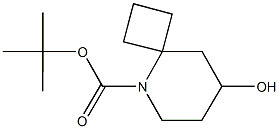 TERT-BUTYL 8-HYDROXY-5-AZASPIRO[3.5]NONANE-5-CARBOXYLATE Structure