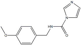 N-(4-METHOXYBENZYL)-1H-IMIDAZOLE-1-CARBOXAMIDE Structure