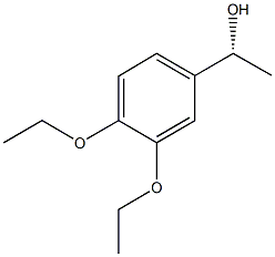 (1R)-1-(3,4-DIETHOXYPHENYL)ETHANOL Struktur