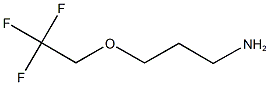 3-(2,2,2-TRIFLUOROETHOXY)PROPAN-1-AMINE 化学構造式