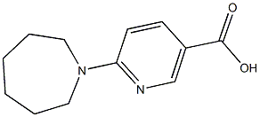 6-AZEPAN-1-YLNICOTINIC ACID 化学構造式