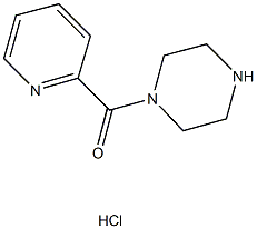 1-(PYRIDIN-2-YLCARBONYL)PIPERAZINE HYDROCHLORIDE Structure