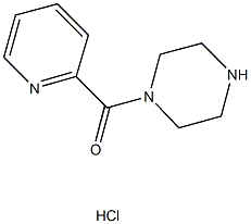 1-(PYRIDIN-2-YLCARBONYL)PIPERAZINE HYDROCHLORIDE 结构式