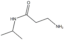 3-AMINO-N-ISOPROPYLPROPANAMIDE Structure