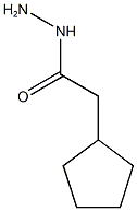 2-cyclopentylacetohydrazide Struktur