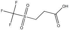 3-[(trifluoromethyl)sulfonyl]propanoic acid