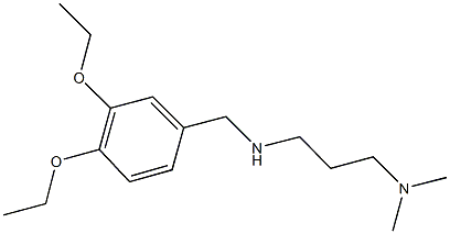 N'-(3,4-diethoxybenzyl)-N,N-dimethylpropane-1,3-diamine,,结构式