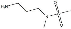 N-(3-aminopropyl)-N-methylmethanesulfonamide,,结构式