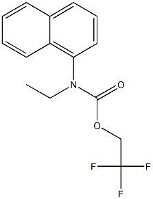  2,2,2-trifluoroethyl ethyl(1-naphthyl)carbamate