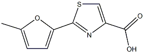2-(5-methyl-2-furyl)-1,3-thiazole-4-carboxylic acid Structure
