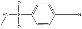 4-cyano-N-methylbenzenesulfonamide|4-cyano-N-methylbenzenesulfonamide