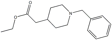 ethyl (1-benzylpiperidin-4-yl)acetate Struktur