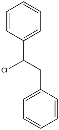 (1-chloro-2-phenylethyl)benzene Structure