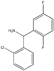 (2-chlorophenyl)(2,5-difluorophenyl)methanamine