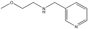 (2-methoxyethyl)(pyridin-3-ylmethyl)amine Structure