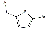 (5-bromothiophen-2-yl)methanamine Structure