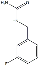 [(3-fluorophenyl)methyl]urea Structure