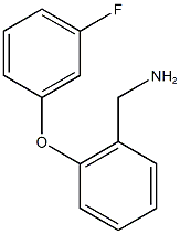 [2-(3-fluorophenoxy)phenyl]methanamine Struktur